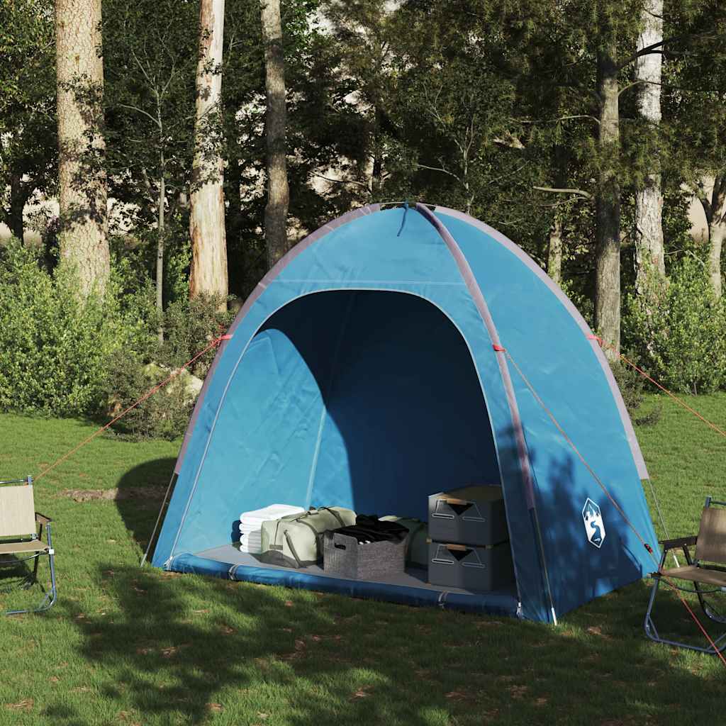 Tenda de arrumação impermeável azul