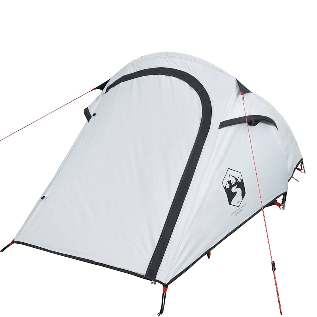Tenda de campismo túnel p/ 3 pessoas opaca impermeável branco