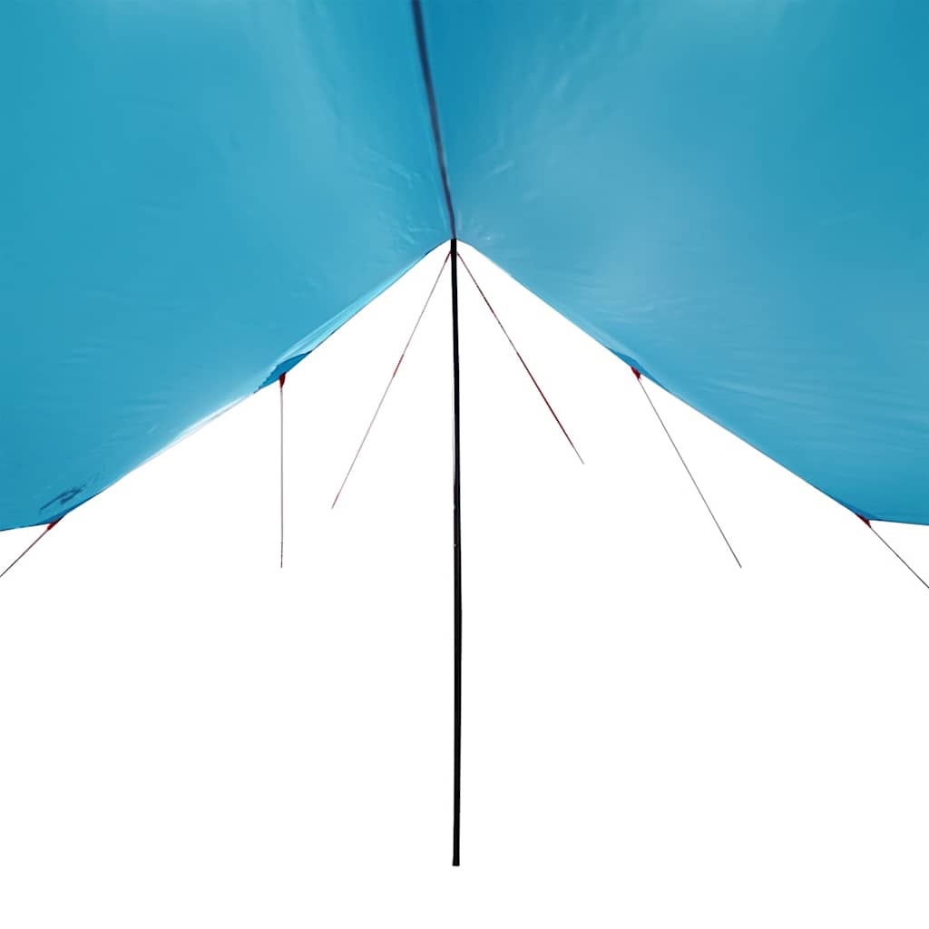 Lona de campismo 460x305x210 cm impermeável azul