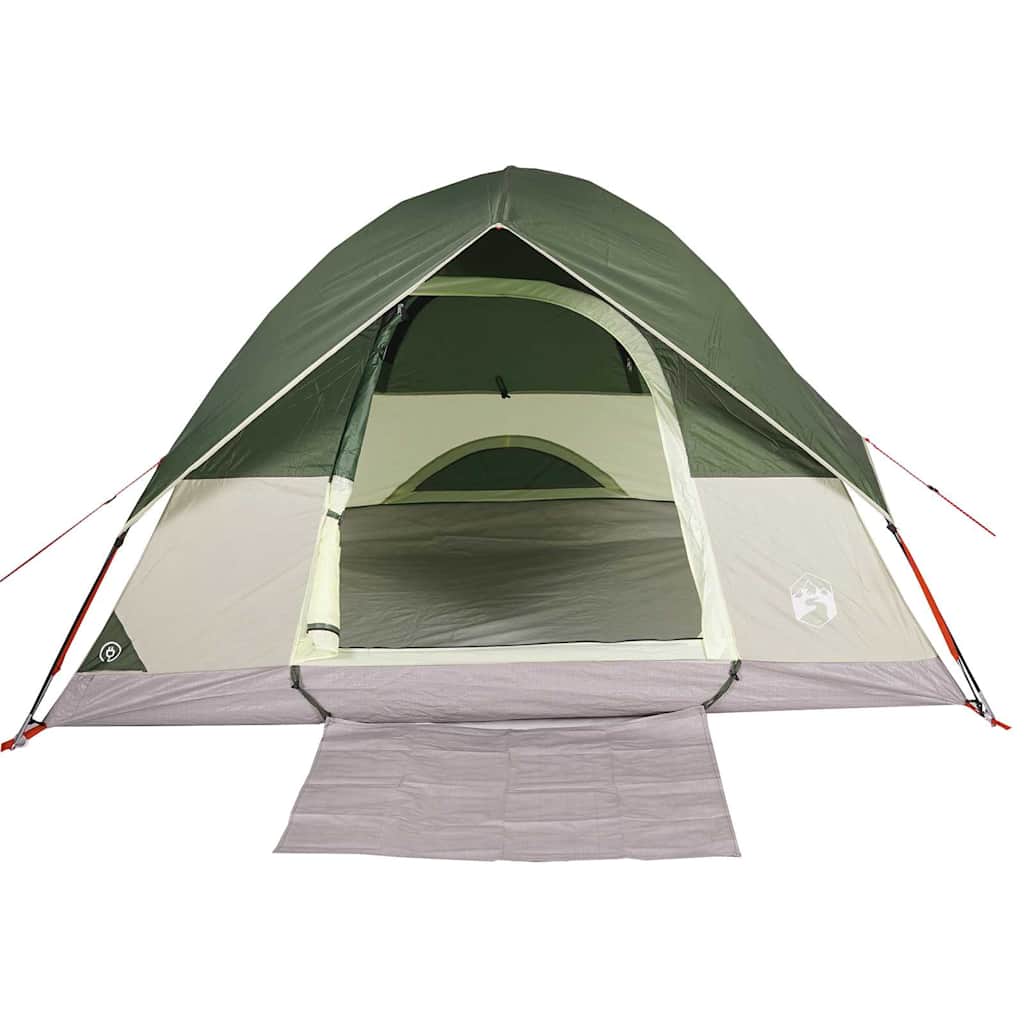 Tenda de campismo cúpula para 3 pessoas impermeável verde