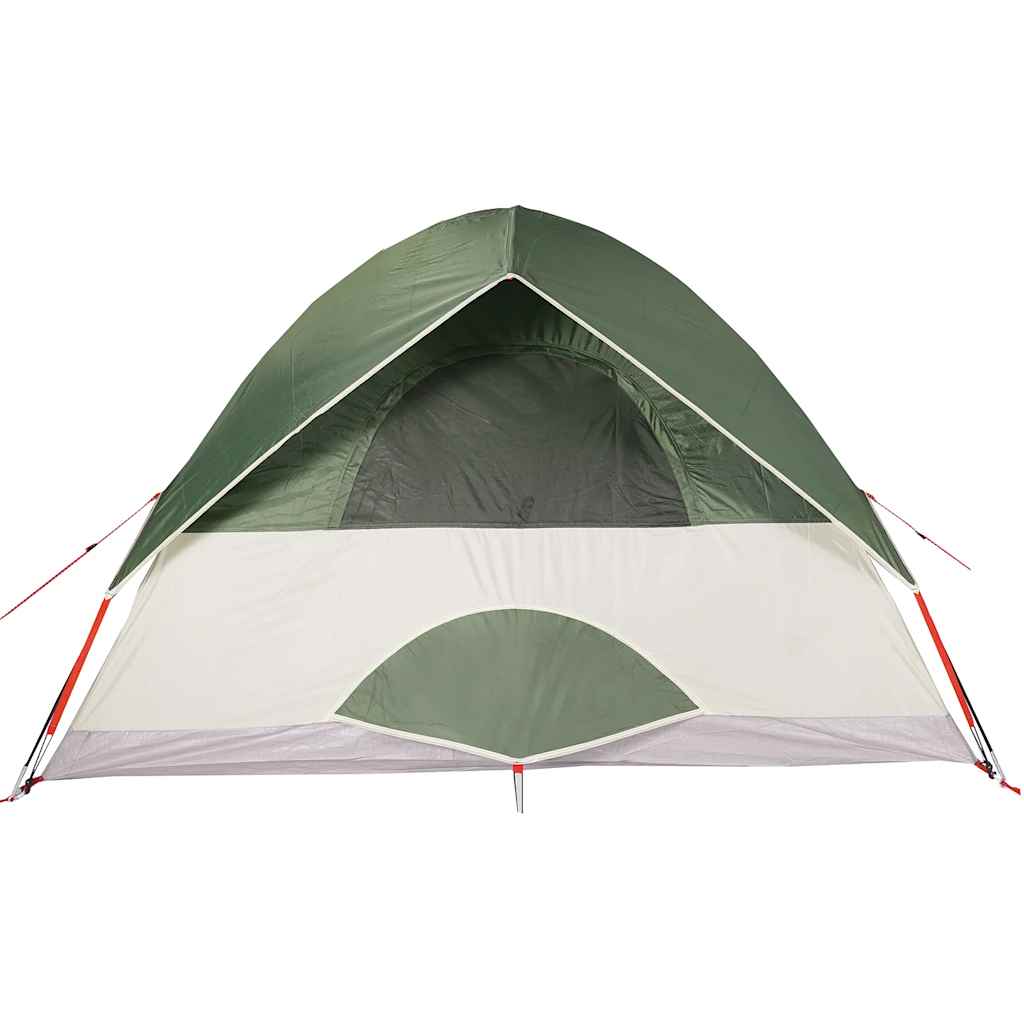 Tenda de campismo cúpula para 3 pessoas impermeável verde
