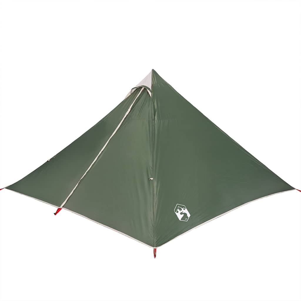Tenda familiar tipi para 7 pessoas impermeável verde