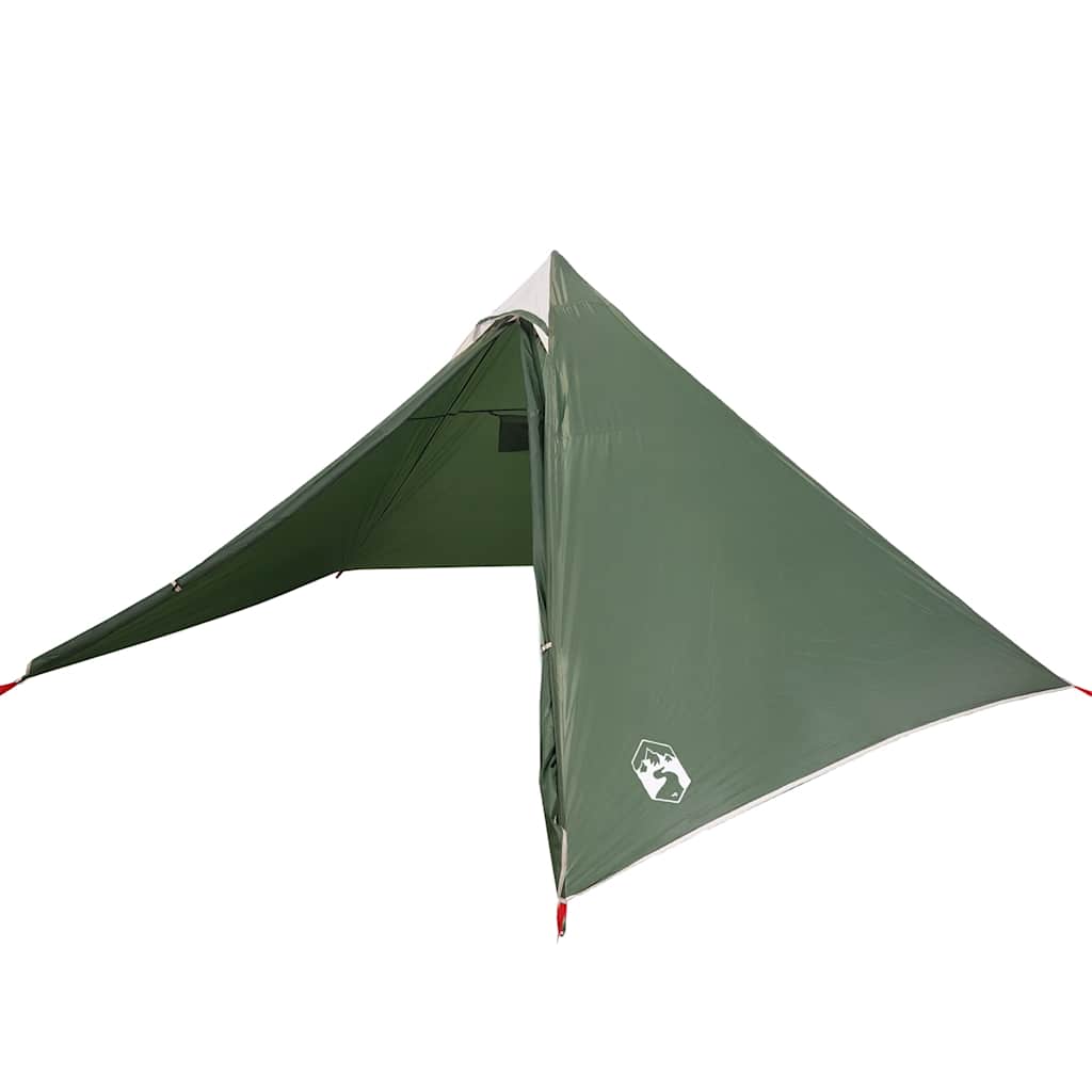 Tenda familiar tipi para 7 pessoas impermeável verde