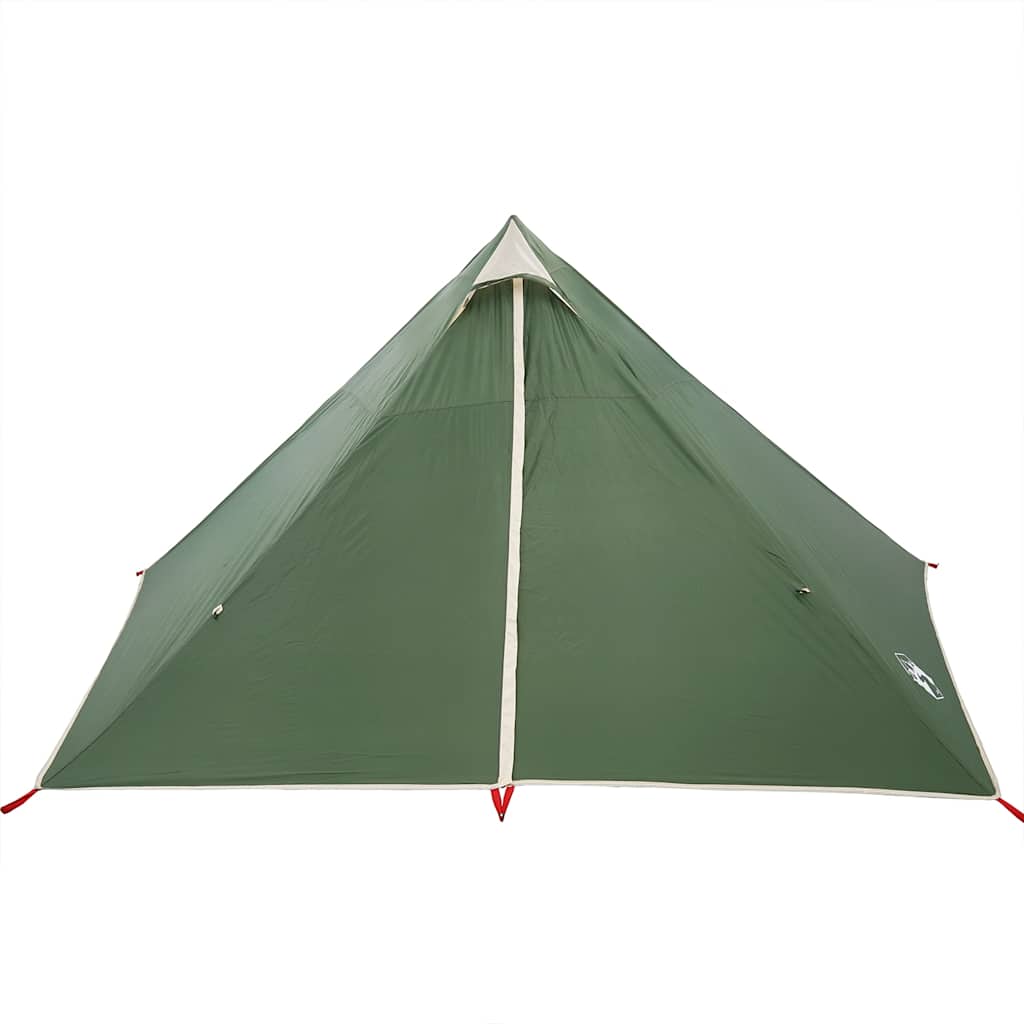 Tenda familiar tipi para 7 pessoas impermeável verde