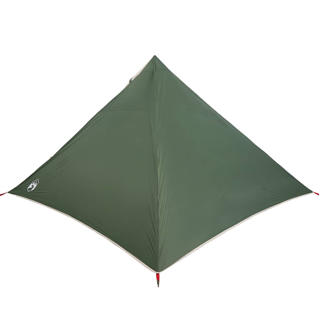 Tenda familiar tipi para 7 pessoas impermeável verde