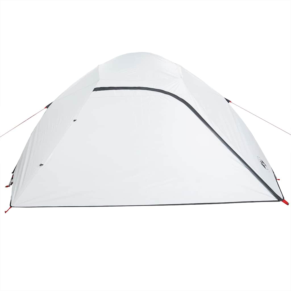 Tenda de campismo cúpula p/ 4 pessoas opaca impermeável branco