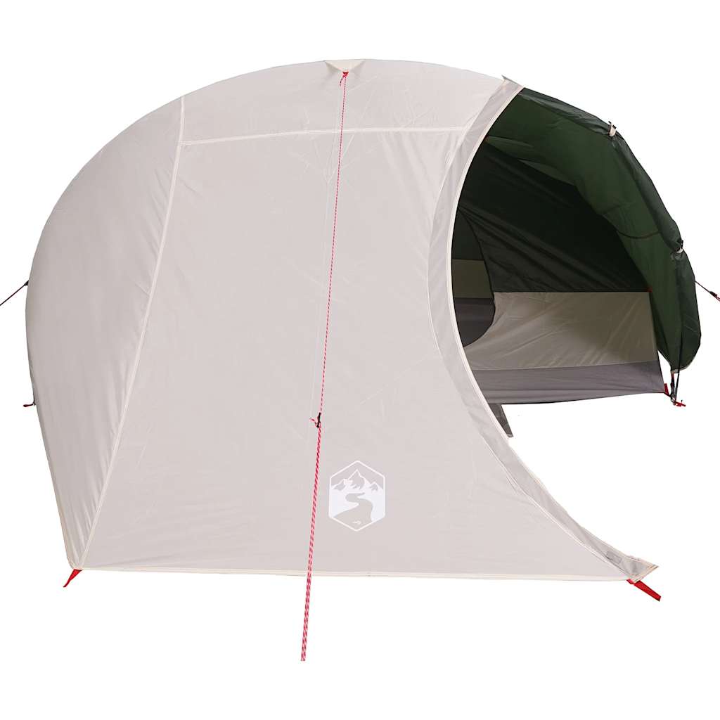 Tenda de campismo cúpula para 4 pessoas impermeável verde