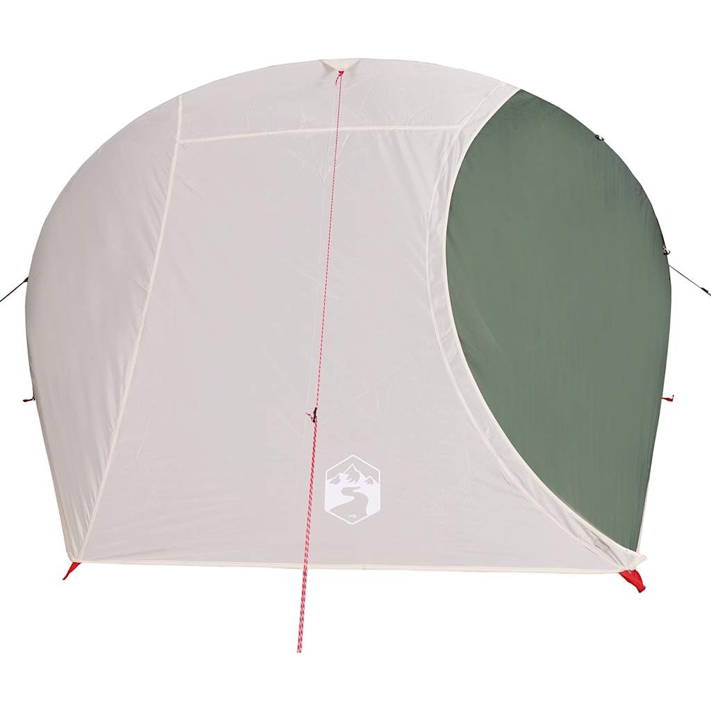 Tenda de campismo cúpula para 4 pessoas impermeável verde