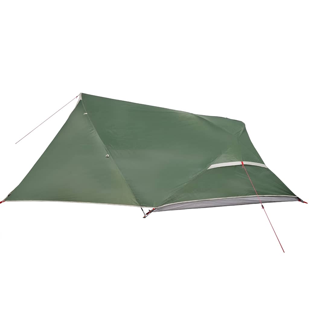 Tenda de campismo cúpula para 4 pessoas impermeável verde