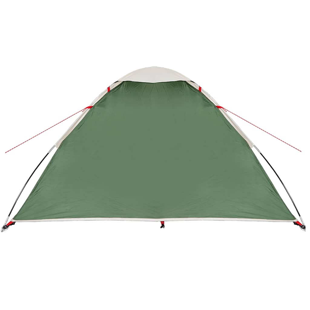 Tenda de campismo cúpula para 2 pessoas impermeável verde