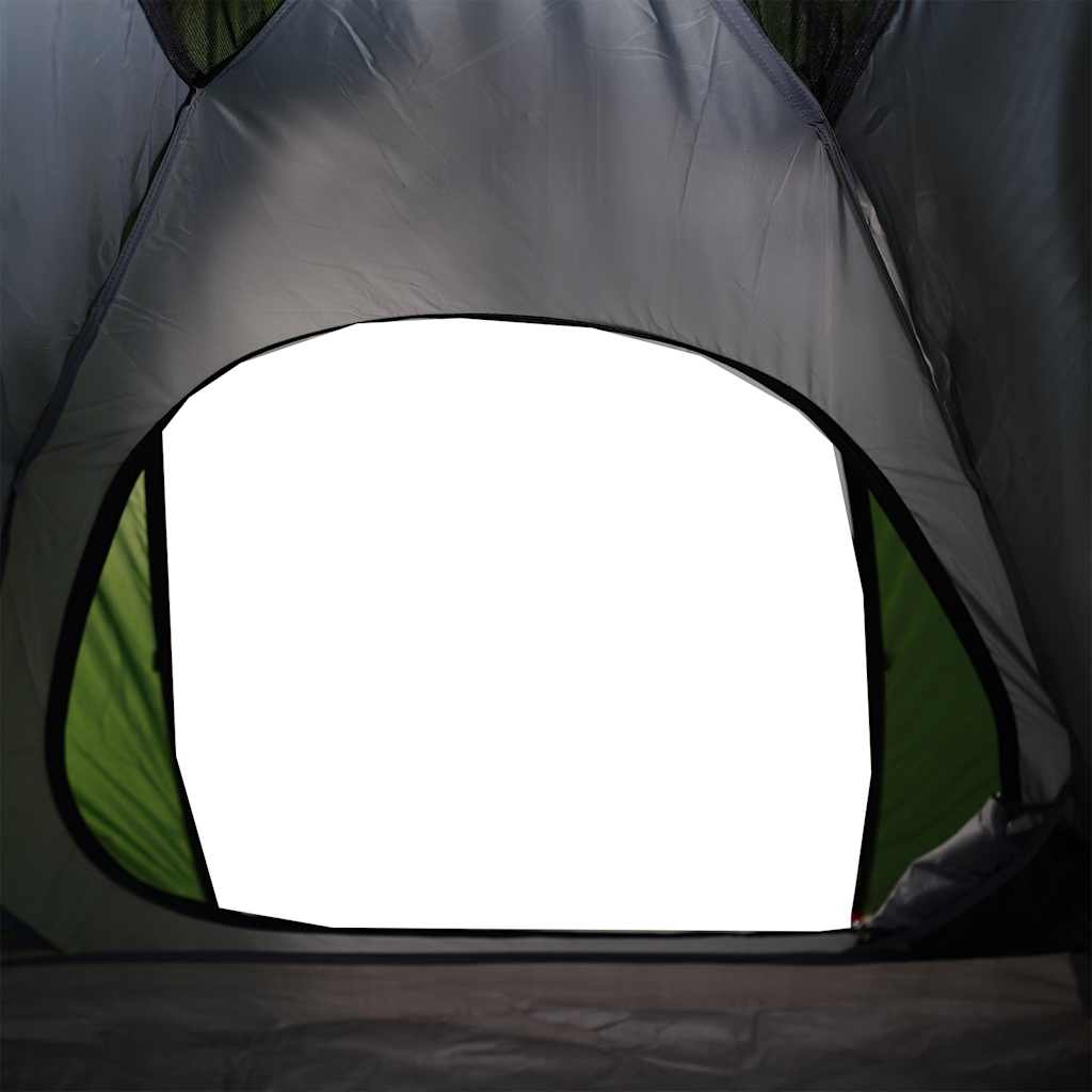 Tenda de campismo cúpula para 4 pessoas impermeável verde