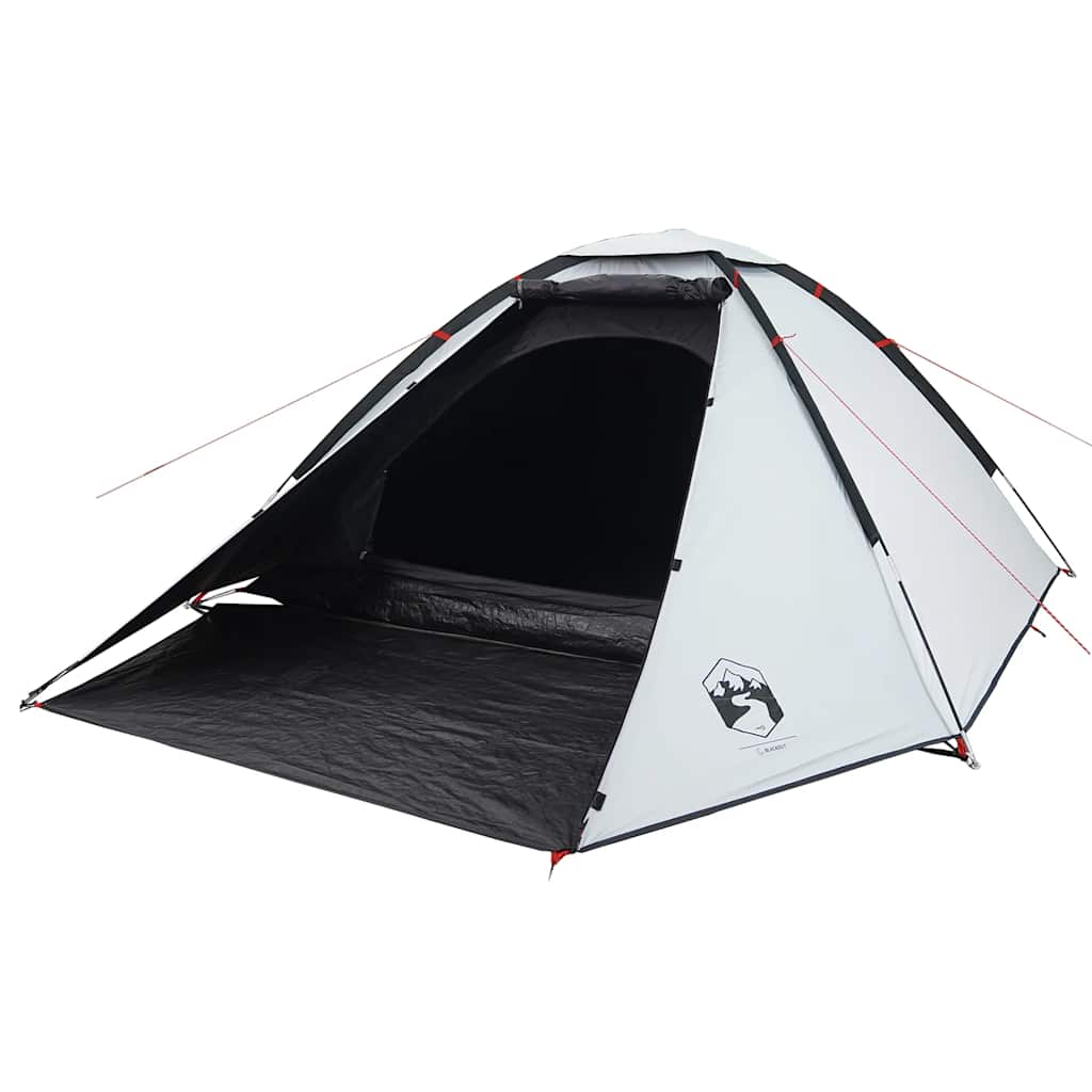 Tenda de campismo cúpula p/ 4 pessoas opaca impermeável branco