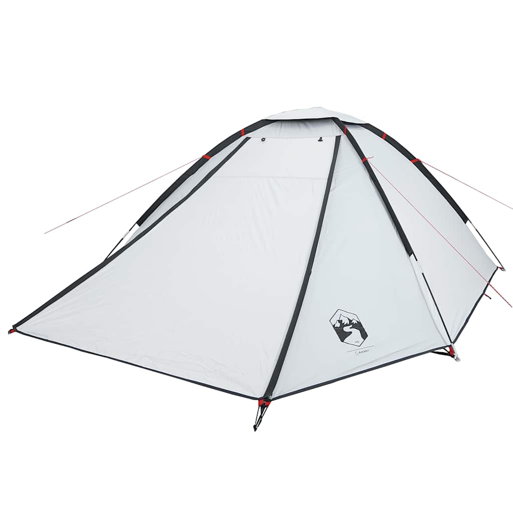 Tenda de campismo cúpula p/ 4 pessoas opaca impermeável branco