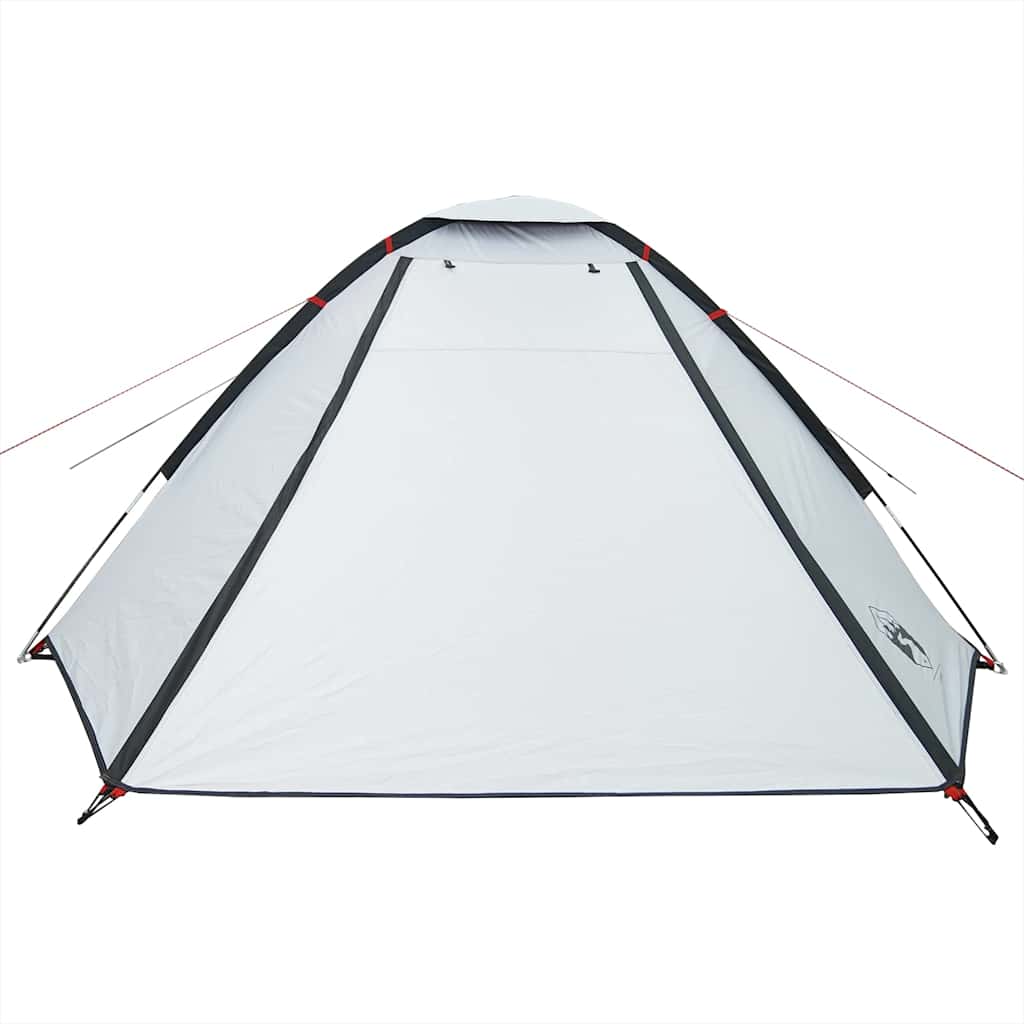 Tenda de campismo cúpula p/ 4 pessoas opaca impermeável branco