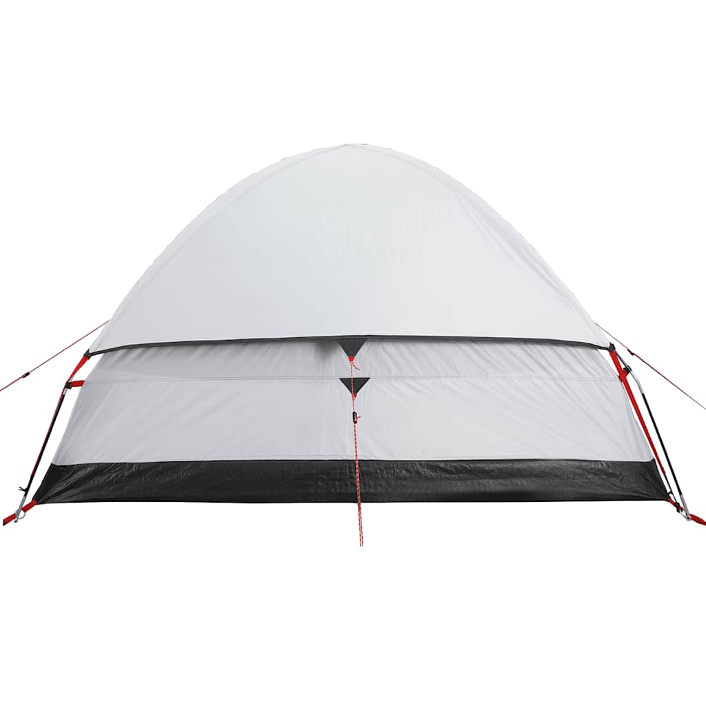 Tenda de campismo cúpula p/ 4 pessoas opaca impermeável branco