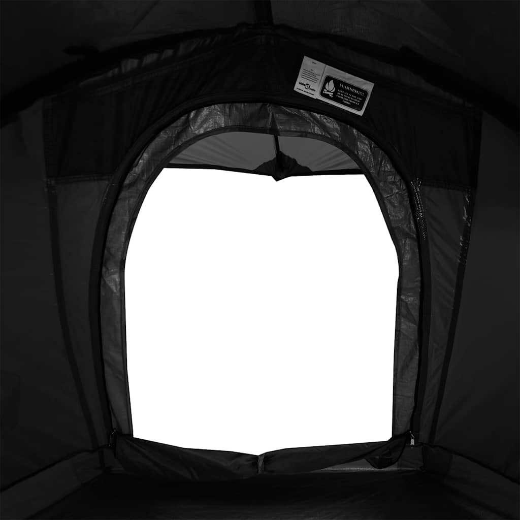 Tenda de campismo cúpula p/ 1 pessoa opaca impermeável branco