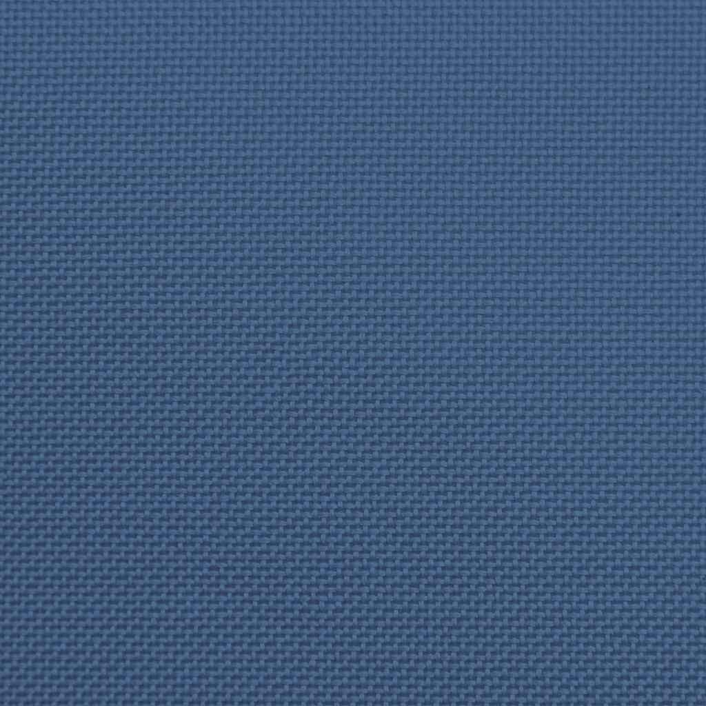 Cadeiras de campismo com bolso dobráveis 2 pcs azul