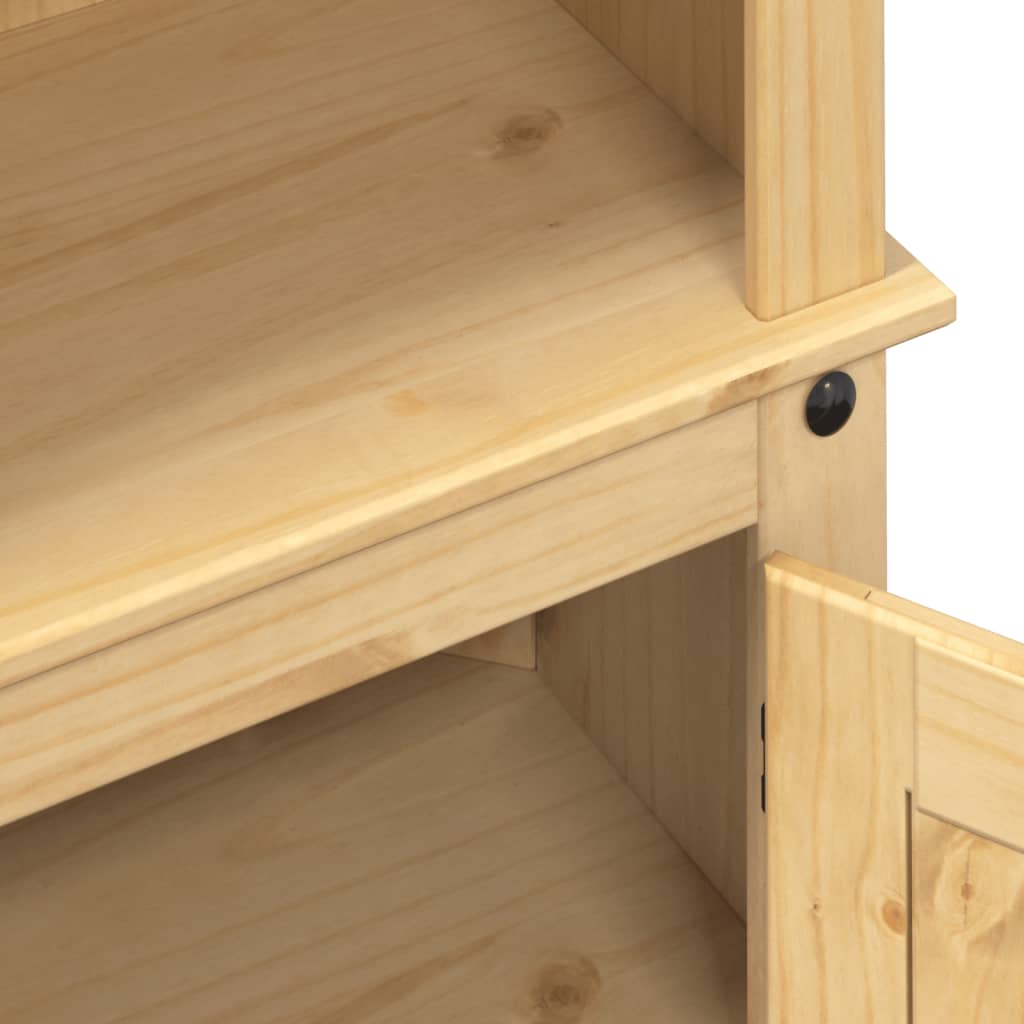 Aparador alto Corona 74x38x170 cm madeira de pinho maciça