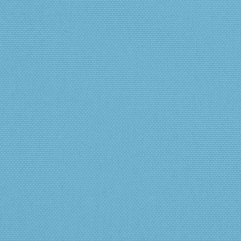 Guarda-sol de jardim com poste de aço 269x269x235 cm azul