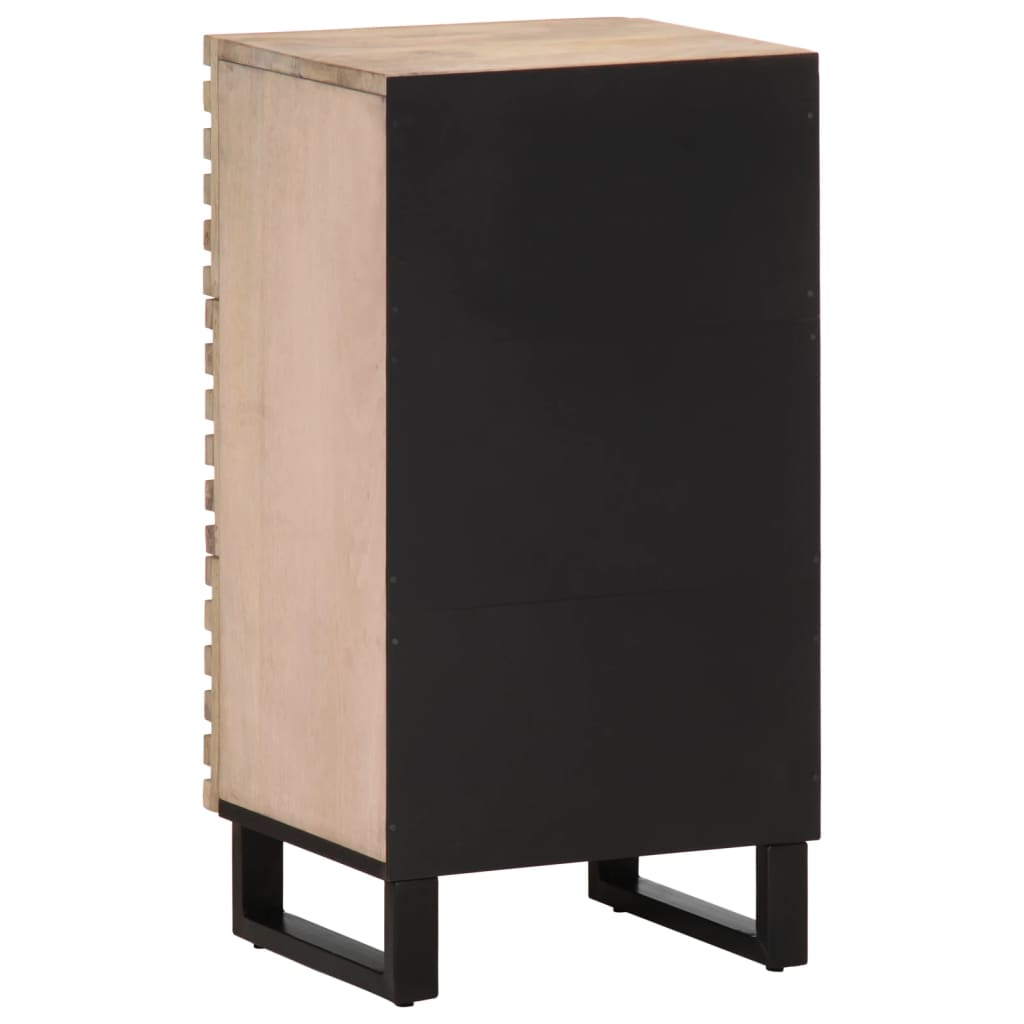 Aparador 40x34x75 cm madeira de mangueira maciça