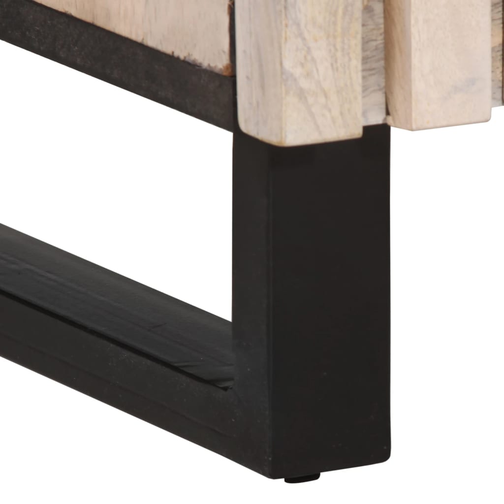 Aparador 60x34x75 cm madeira de mangueira maciça