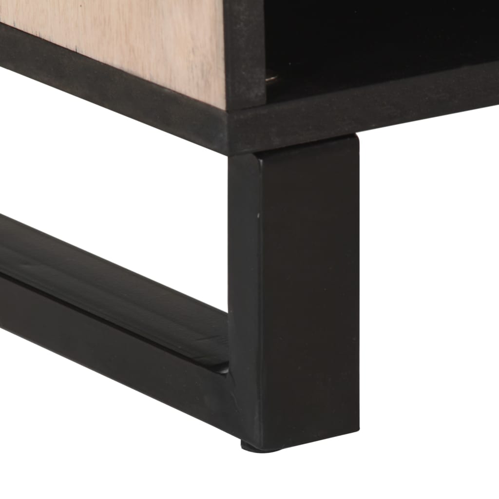 Aparador 80x34x75 cm madeira de mangueira maciça