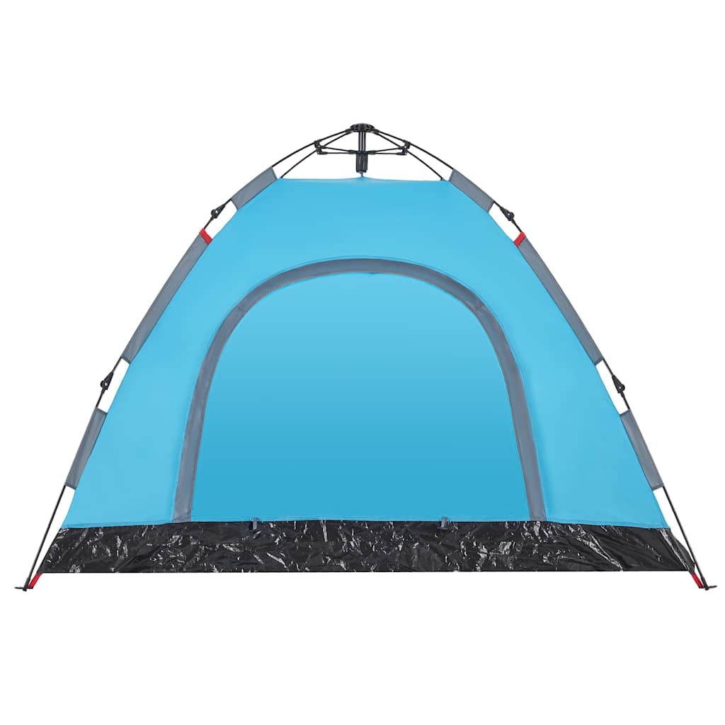 Tenda de campismo para 3 pessoas libertação rápida azul