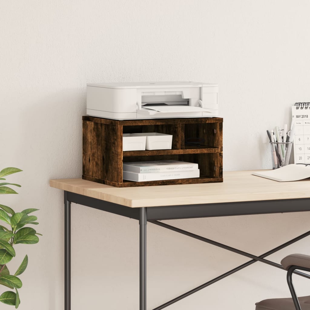 Suporte impressora 40x32x22,5 cm deriv. madeira carvalho fumado