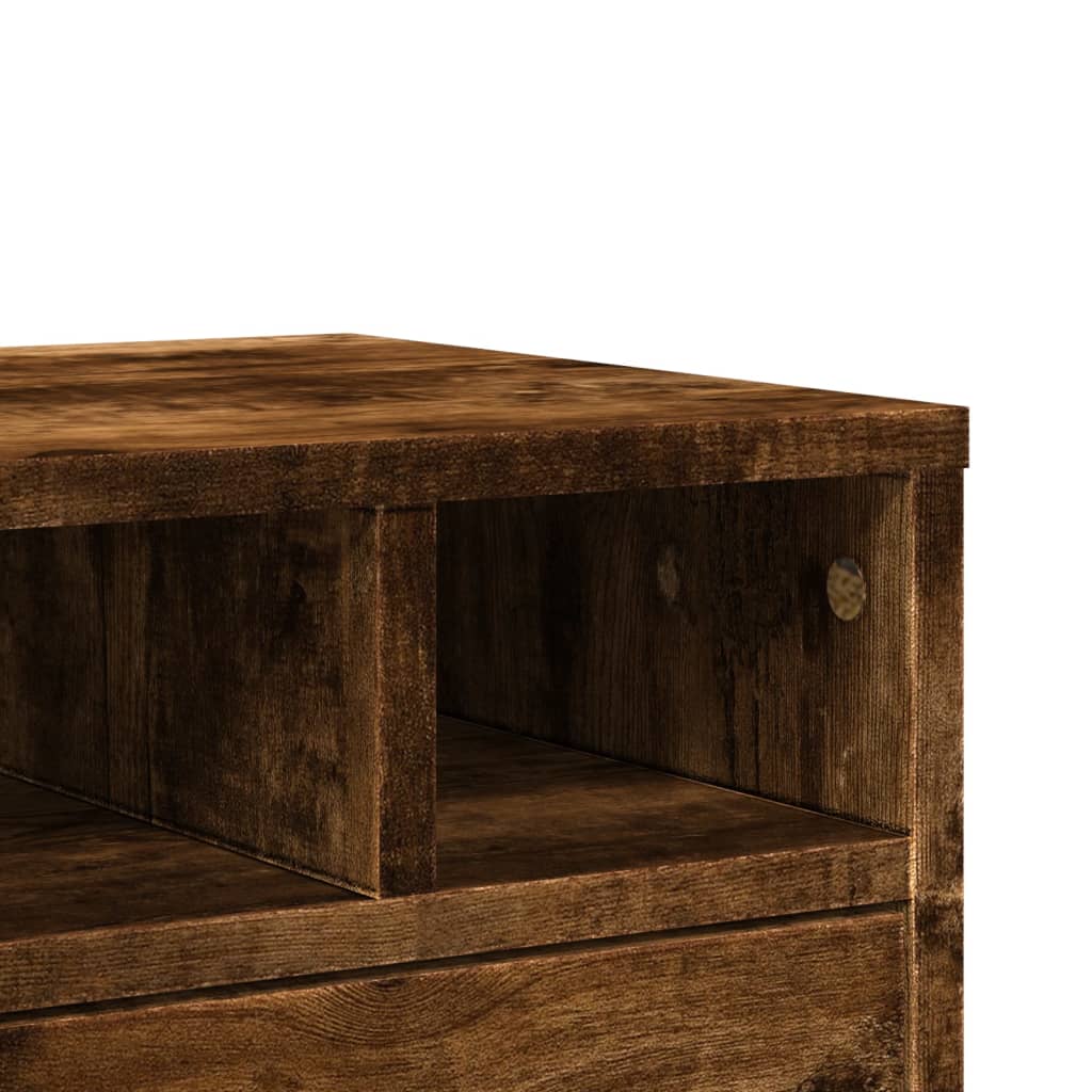 Suporte impressora 40x32x22,5 cm deriv. madeira carvalho fumado