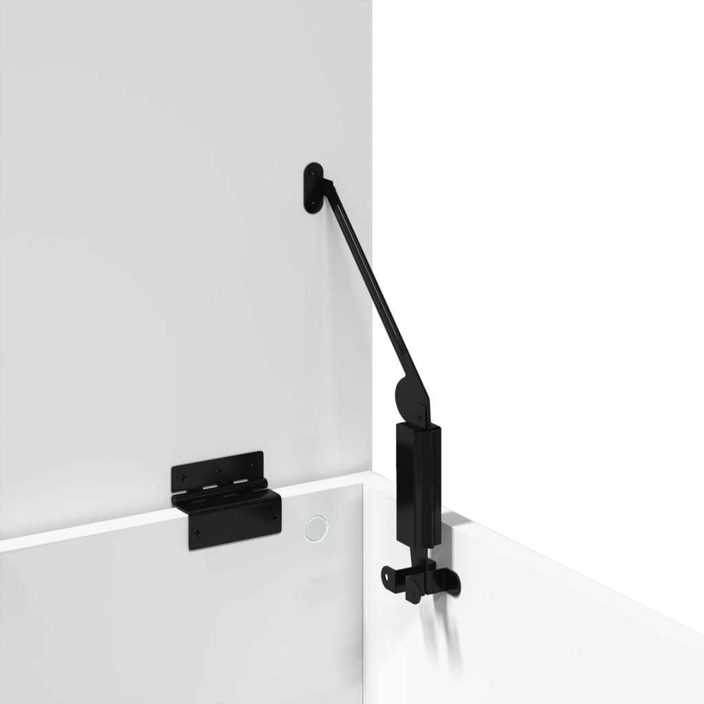 Caixa de arrumação 40x42x46 cm derivados de madeira branco