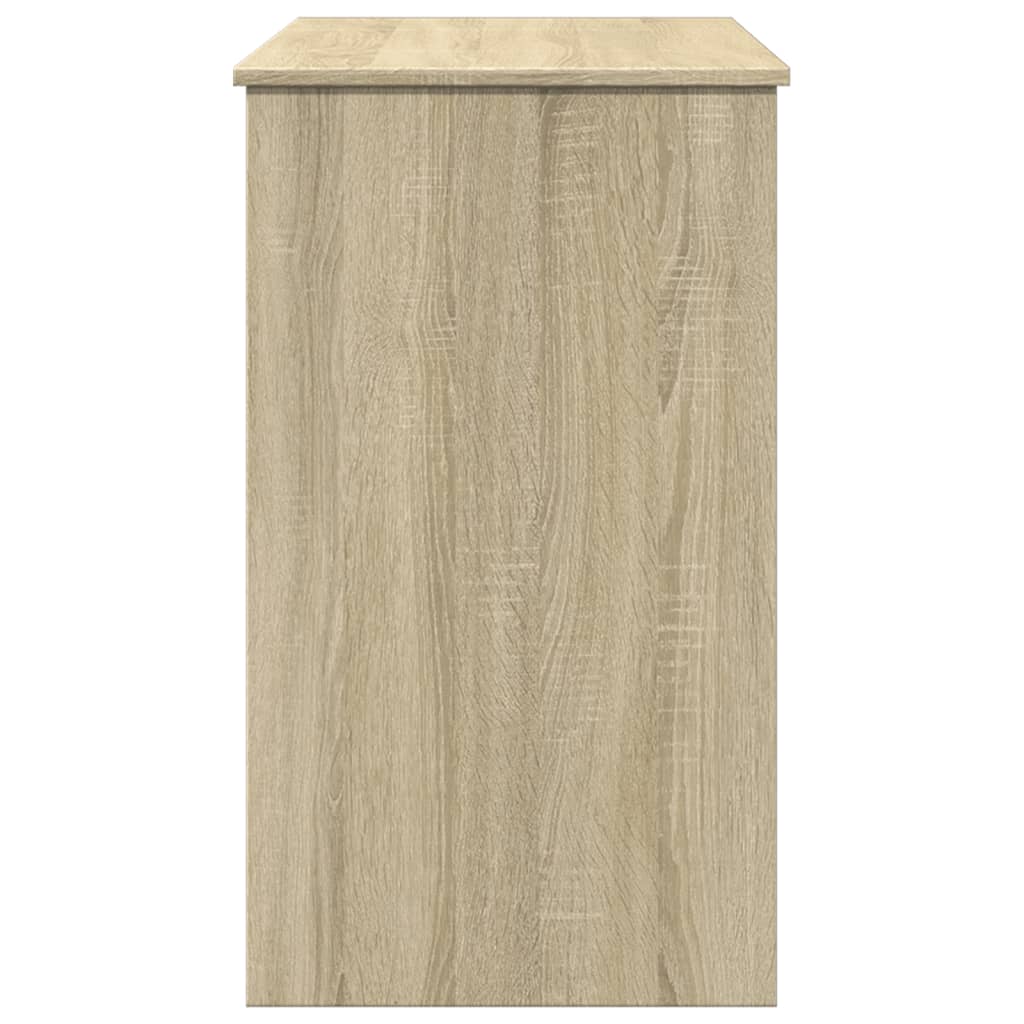 Toucador com espelho 100x45x76 cm cor carvalho sonoma