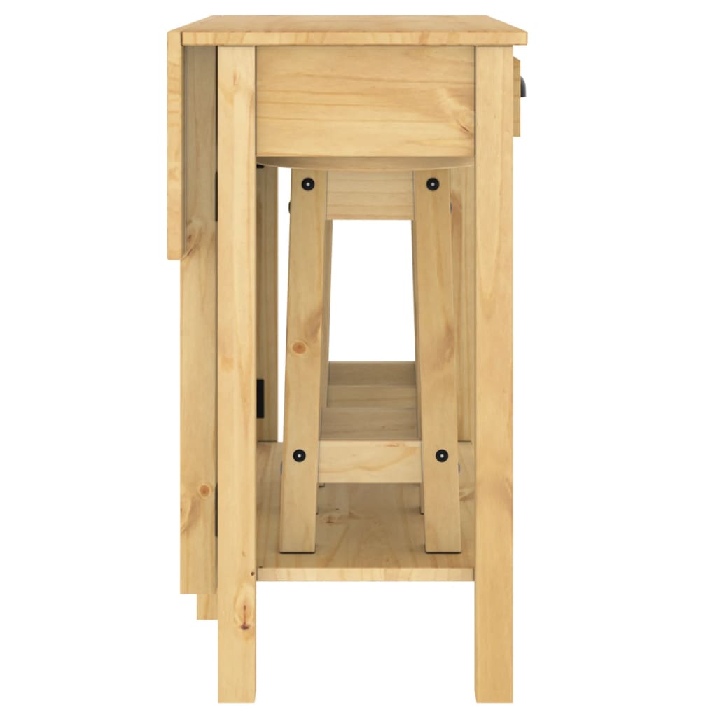 5 pcs conjunto de bar pinho maciço branco