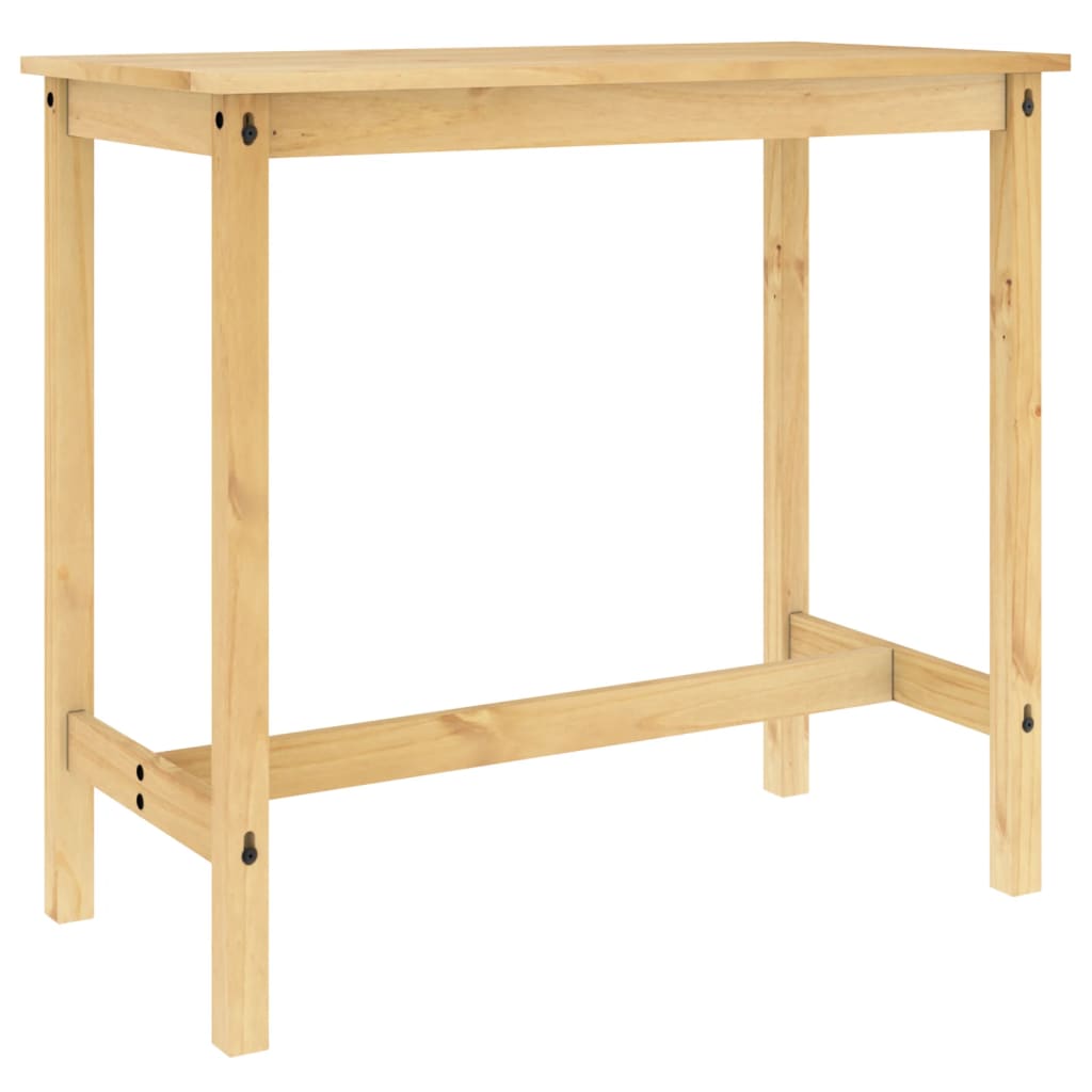 5 pcs conjunto de bar pinho maciço