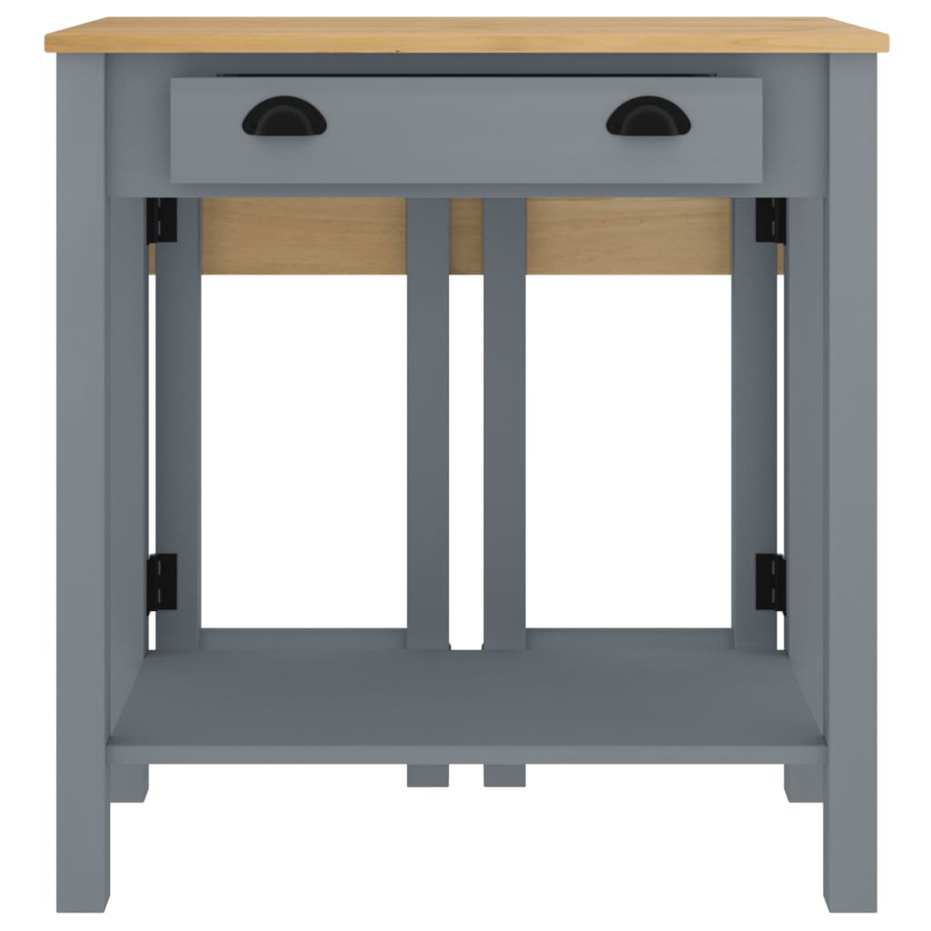 5 pcs conjunto de bar pinho maciço branco