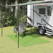 Tapete de campismo para tenda 250x300 cm PEAD verde-claro