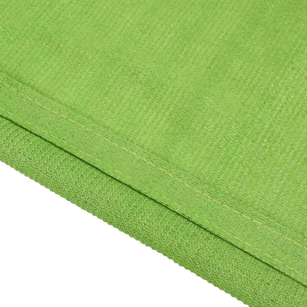 Tapete de campismo para tenda 250x500 cm PEAD verde-claro