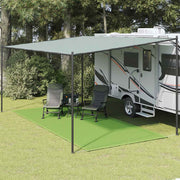 Tapete de campismo para tenda 250x500 cm PEAD verde-claro