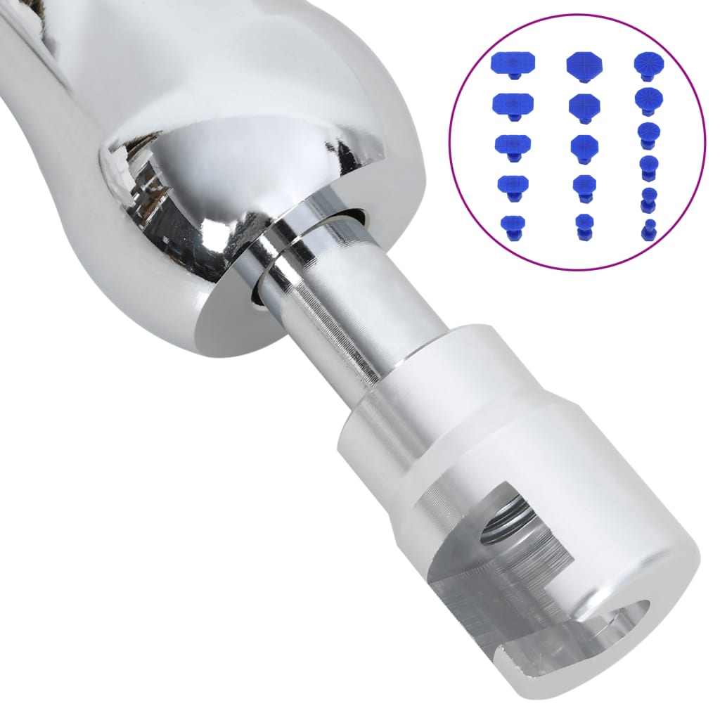 19 pcs conjunto de reparação de mossas sem repintura