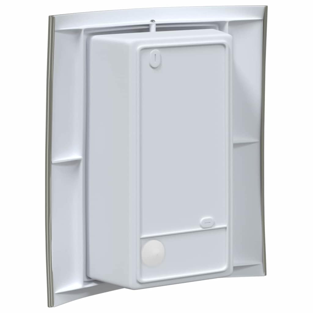 Candeeiro de parede exterior Prateado 23,5 x 10,5 x 26 cm