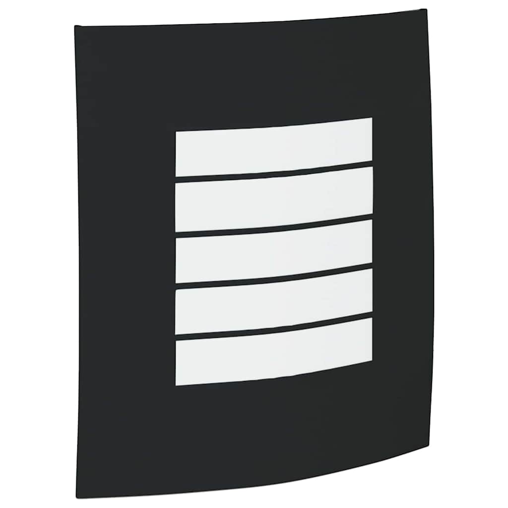 Candeeiro de parede exterior Preto 23,5 x 10,5 x 26 cm