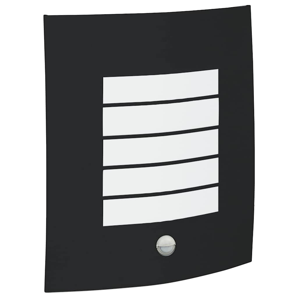 Candeeiro de parede exterior Preto 23,5 x 10,5 x 26 cm