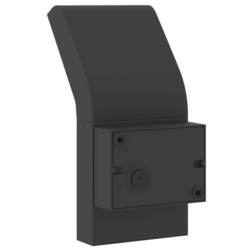 Candeeiro de parede LED para exterior alumínio fundido preto