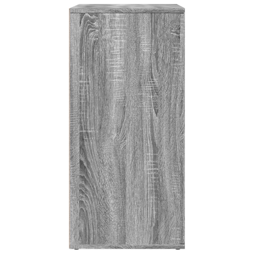 Aparadores 2 pcs 79x38x80 cm derivados madeira cinzento sonoma