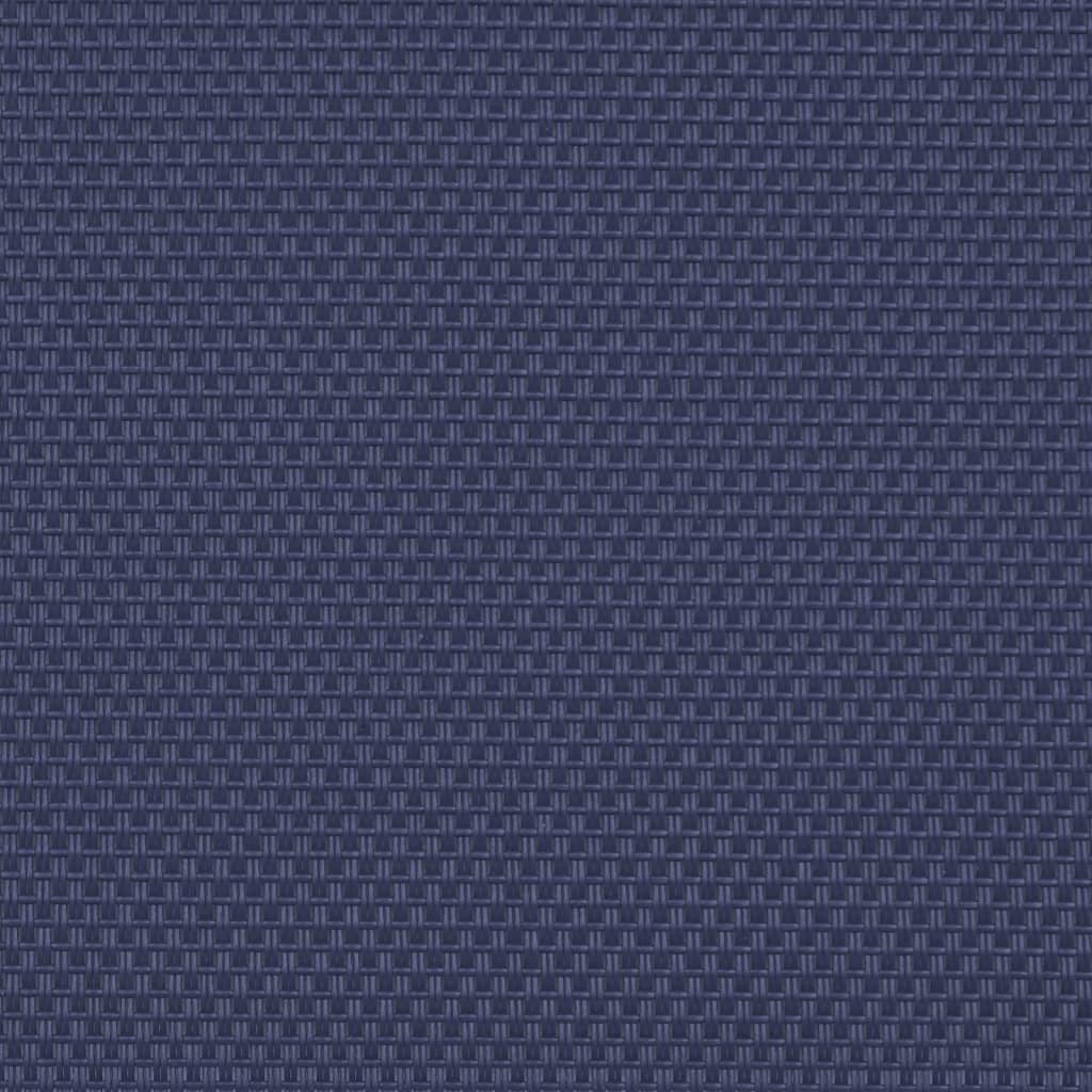 7 pcs conjunto de jantar para jardim acácia maciça e textilene