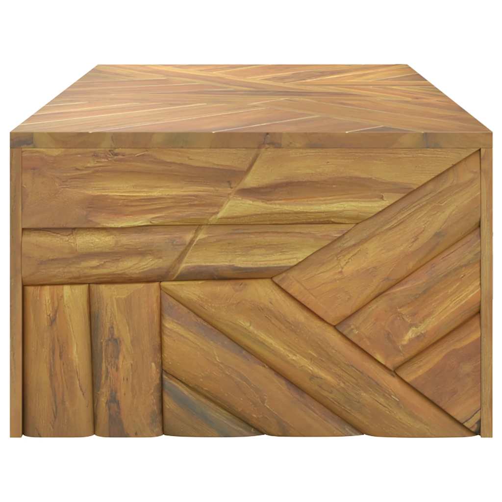 Mesa de centro 110x60x38 cm madeira maciça teca