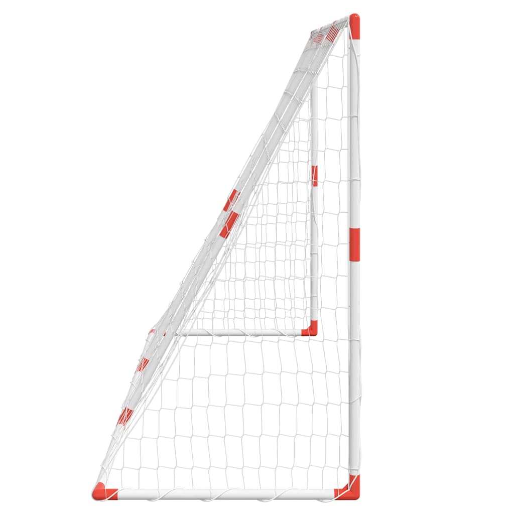 Baliza futebol infantil c/ bolas 2 em 1 184x64x124 branco