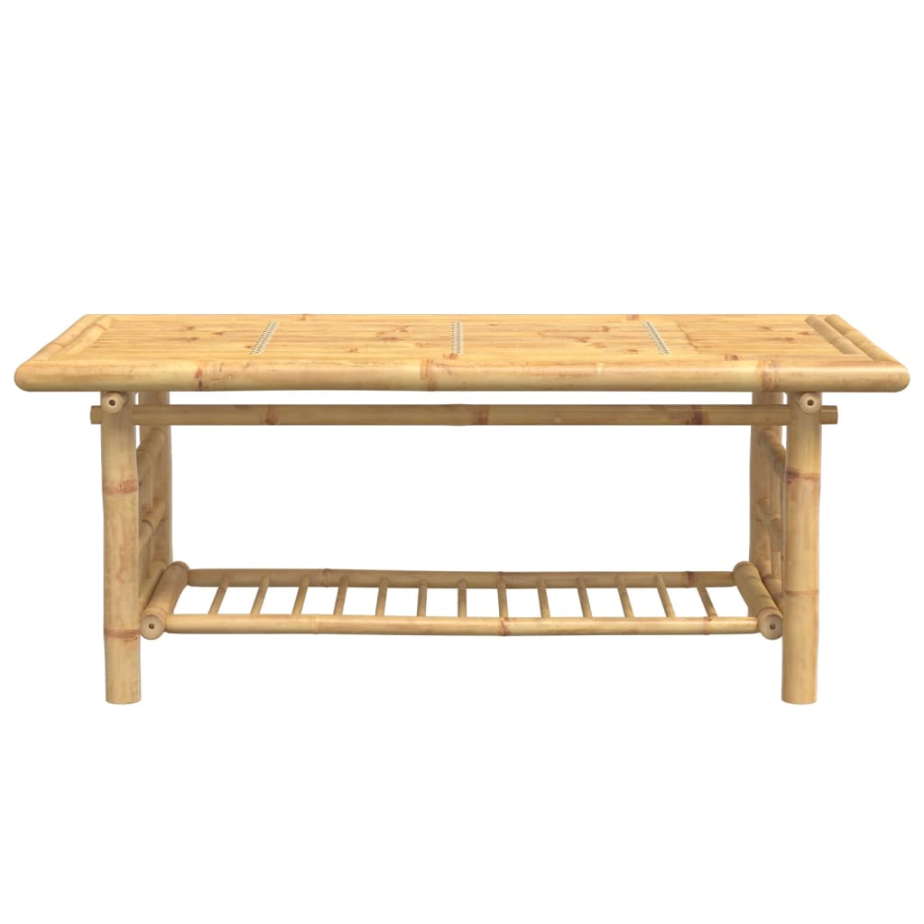 Mesa de centro 110x55x45 cm bambu