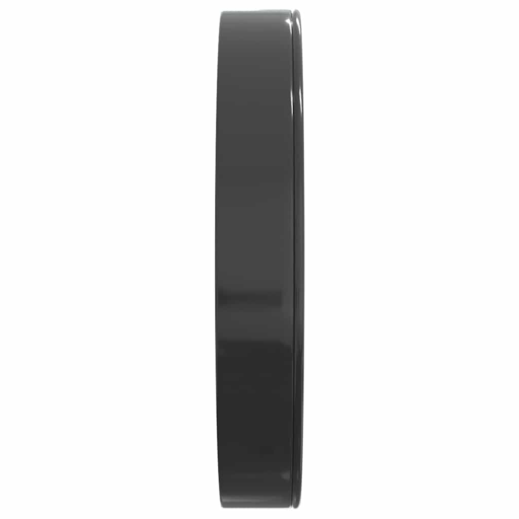 Relógio de parede com números/ponteiros luminosos Ø30 cm azul