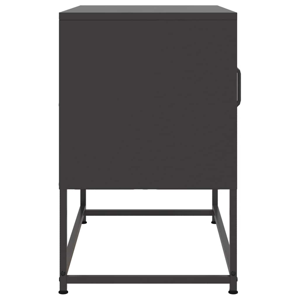 Móvel de TV 68x39x60,5 cm aço preto
