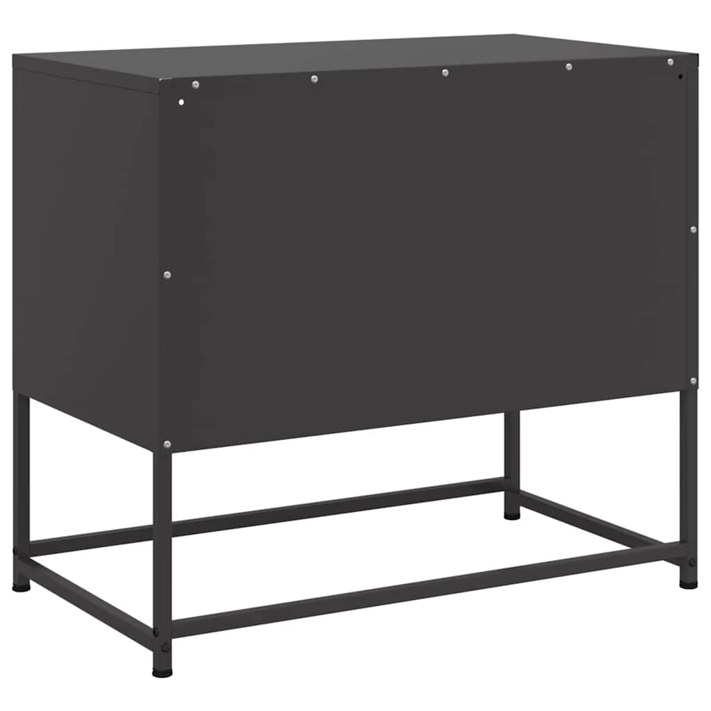 Móvel de TV 68x39x60,5 cm aço preto